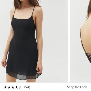 Urban outfitters tied back dress